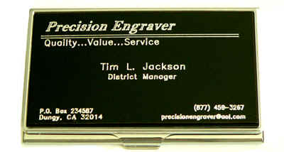 Customized Business Card Case!